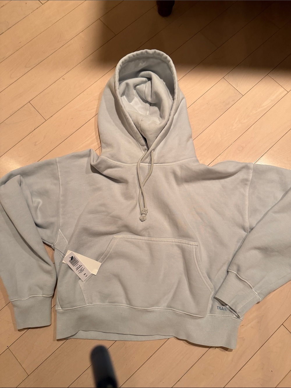 TNA Light Blue Oversized Hoodie